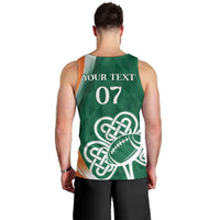 Éire Rugby Celtic Shamrock Men Tank Top Ireland's Call
