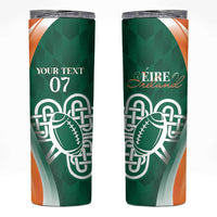 Éire Rugby Celtic Shamrock Skinny Tumbler Ireland's Call - Wonder Print Shop