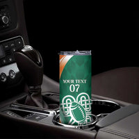 Éire Rugby Celtic Shamrock Skinny Tumbler Ireland's Call - Wonder Print Shop