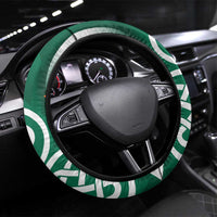 Éire Rugby Celtic Shamrock Steering Wheel Cover Ireland's Call - Wonder Print Shop