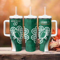 Éire Rugby Celtic Shamrock Tumbler With Handle Ireland's Call - Wonder Print Shop