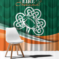 Éire Rugby Celtic Shamrock Window Curtain Ireland's Call - Wonder Print Shop