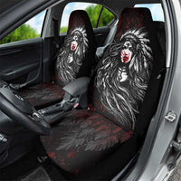 Native American MMIW Red Handprint Car Seat Cover Dreamcatcher