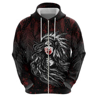 Native American MMIW Red Handprint Hoodie Dreamcatcher