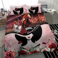 Kentucky Horse Racing Bedding Set Derby Girl - Marble Roses