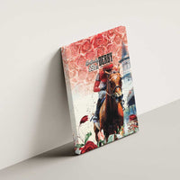 Kentucky Horse Racing Canvas Wall Art 151st Derby Party