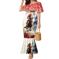 Kentucky Horse Racing Mermaid Dress 151st Derby Party