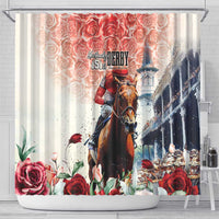 Kentucky Horse Racing Shower Curtain 151st Derby Party