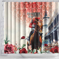 Kentucky Horse Racing Shower Curtain 151st Derby Party