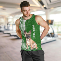 personalised-polynesian-pacific-bulldog-men-tank-top-with-emerald-hawaii-tribal-tattoo-patterns