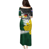 Personalised New Zealand Vs South Africa Rugby Puletasi Rivals - Tribal Style - Wonder Print Shop