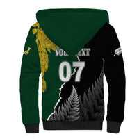Personalised New Zealand Vs South Africa Rugby Sherpa Hoodie Rivals Dynamics - Wonder Print Shop