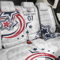 USA Rugby 2024 Custom Back Car Seat Cover GO Eagles Assemble LT7 - Wonder Print Shop
