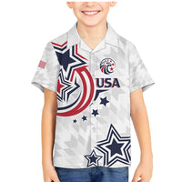 USA Rugby 2024 Custom Family Matching Mermaid Dress and Hawaiian Shirt GO Eagles Assemble LT7 - Wonder Print Shop