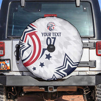 USA Rugby 2024 Custom Spare Tire Cover GO Eagles Assemble - Wonder Print Shop