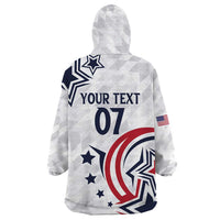 USA Rugby 2024 Custom Wearable Blanket Hoodie GO Eagles Assemble - Wonder Print Shop