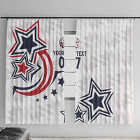 USA Rugby 2024 Custom Window Curtain GO Eagles Assemble - Wonder Print Shop
