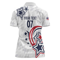 USA Rugby 2024 Custom Women Polo Shirt GO Eagles Assemble - Wonder Print Shop
