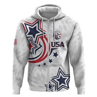 USA Rugby 2024 Custom Zip Hoodie GO Eagles Assemble - Wonder Print Shop