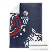 USA Rugby 2024 Custom Blanket GO Eagles Assemble - Blue Version