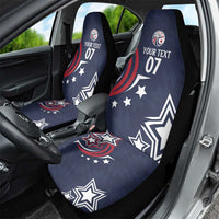 USA Rugby 2024 Custom Car Seat Cover GO Eagles Assemble - Blue Version LT7 - Wonder Print Shop