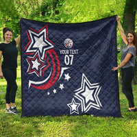 USA Rugby 2024 Custom Quilt GO Eagles Assemble - Blue Version - Wonder Print Shop