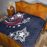 USA Rugby 2024 Custom Quilt GO Eagles Assemble - Blue Version - Wonder Print Shop