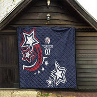 USA Rugby 2024 Custom Quilt GO Eagles Assemble - Blue Version - Wonder Print Shop
