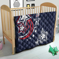 USA Rugby 2024 Custom Quilt GO Eagles Assemble - Blue Version - Wonder Print Shop