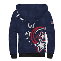 USA Rugby 2024 Custom Sherpa Hoodie GO Eagles Assemble - Blue Version - Wonder Print Shop