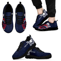 USA Rugby 2024 Custom Sneakers GO Eagles Assemble - Blue Version - Wonder Print Shop