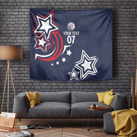 USA Rugby 2024 Custom Tapestry GO Eagles Assemble - Blue Version - Wonder Print Shop