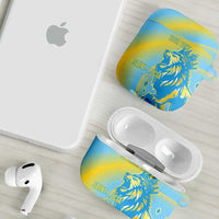 Saint Lucia Cricket Personalized AirPods Case The Roaring King - Wonder Print Shop
