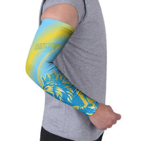 Saint Lucia Cricket Personalized Arm Sleeves The Roaring King - Wonder Print Shop