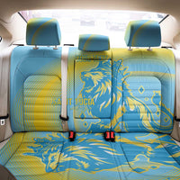 Saint Lucia Cricket Personalized Back Car Seat Cover The Roaring King - Wonder Print Shop