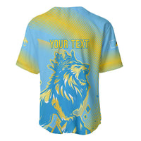 Saint Lucia Cricket Personalized Baseball Jersey The Roaring King - Wonder Print Shop