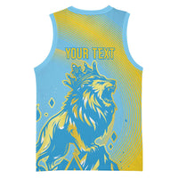 Saint Lucia Cricket Personalized Basketball Jersey The Roaring King - Wonder Print Shop