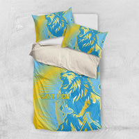 Saint Lucia Cricket Personalized Bedding Set The Roaring King - Wonder Print Shop