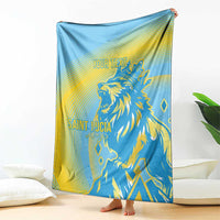 Saint Lucia Cricket Personalized Blanket The Roaring King - Wonder Print Shop
