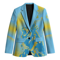 Saint Lucia Cricket Personalized Blazer The Roaring King - Wonder Print Shop