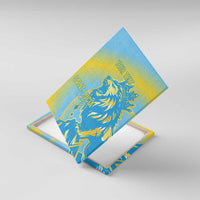 Saint Lucia Cricket Personalized Canvas Wall Art The Roaring King - Wonder Print Shop