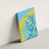 Saint Lucia Cricket Personalized Canvas Wall Art The Roaring King - Wonder Print Shop