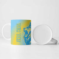 Saint Lucia Cricket Personalized Ceramic Mug The Roaring King - Wonder Print Shop