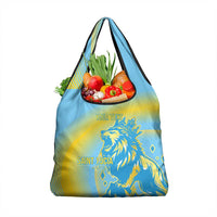 Saint Lucia Cricket Personalized Grocery Bag The Roaring King - Wonder Print Shop