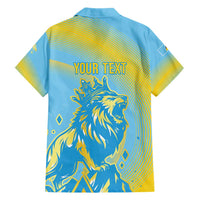 Saint Lucia Cricket Personalized Hawaiian Shirt The Roaring King - Wonder Print Shop