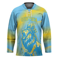 Saint Lucia Cricket Personalized Hockey Jersey The Roaring King - Wonder Print Shop