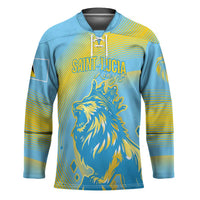 Saint Lucia Cricket Personalized Hockey Jersey The Roaring King - Wonder Print Shop