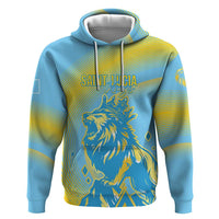 Saint Lucia Cricket Personalized Hoodie The Roaring King - Wonder Print Shop