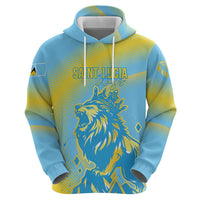 Saint Lucia Cricket Personalized Hoodie The Roaring King - Wonder Print Shop