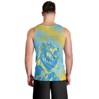 Saint Lucia Cricket Personalized Men Tank Top The Roaring King - Wonder Print Shop